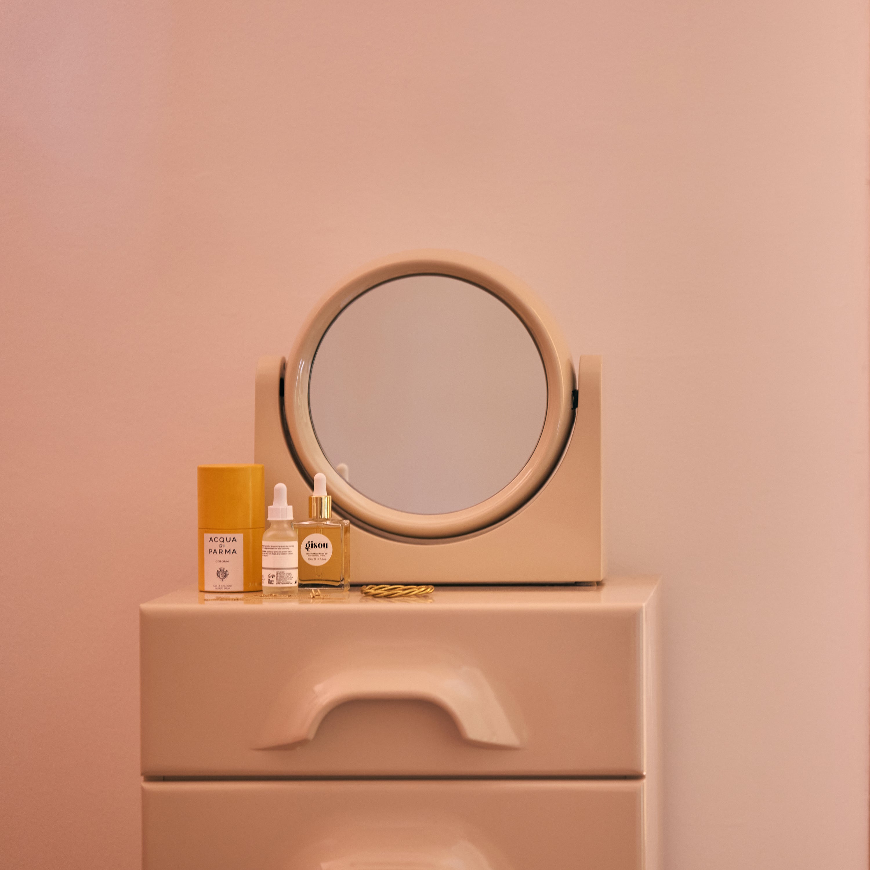HKliving Dressing Table Spiegel - Soft Peach
