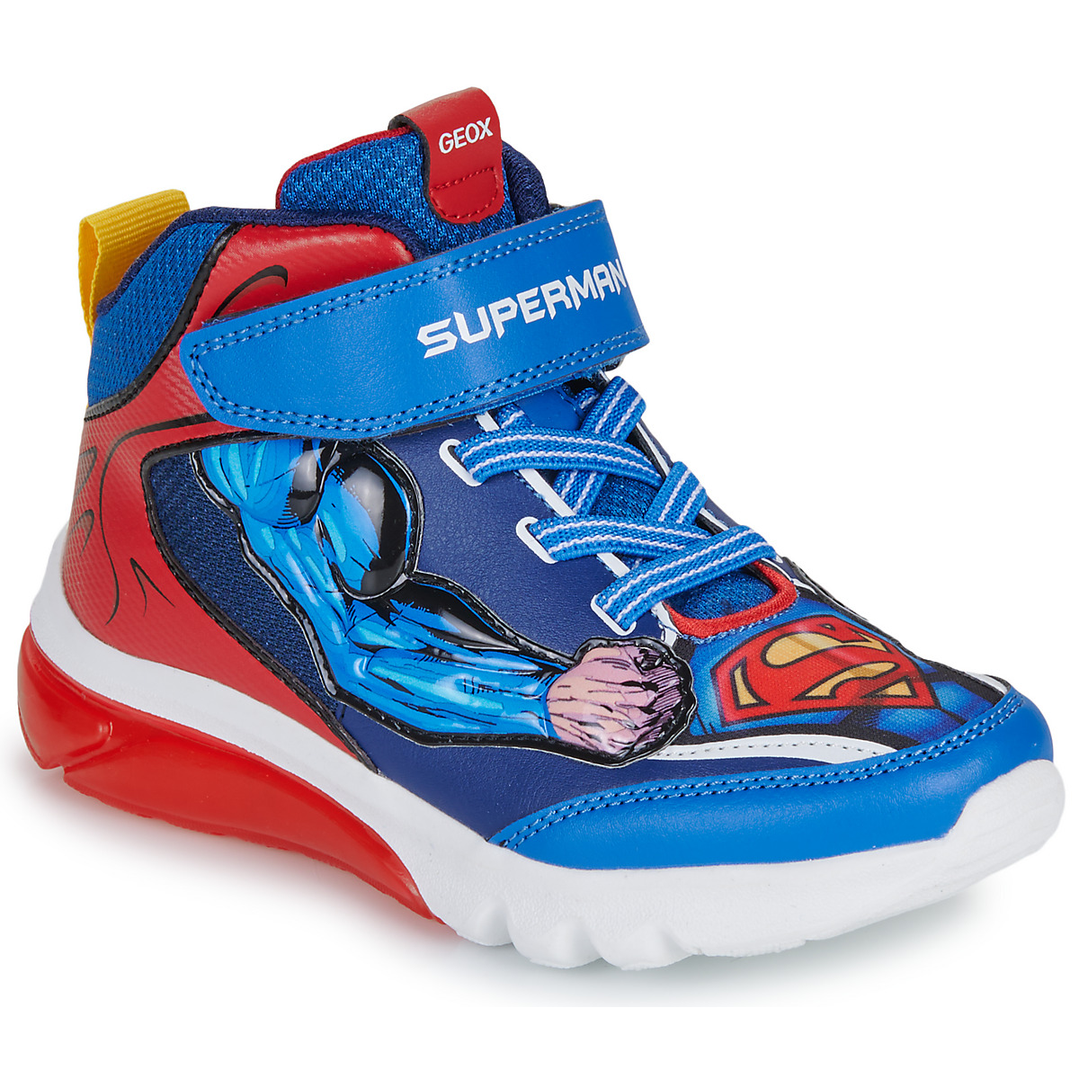 Geox - J CIBERDRON BOY SUPERMAN - Blue