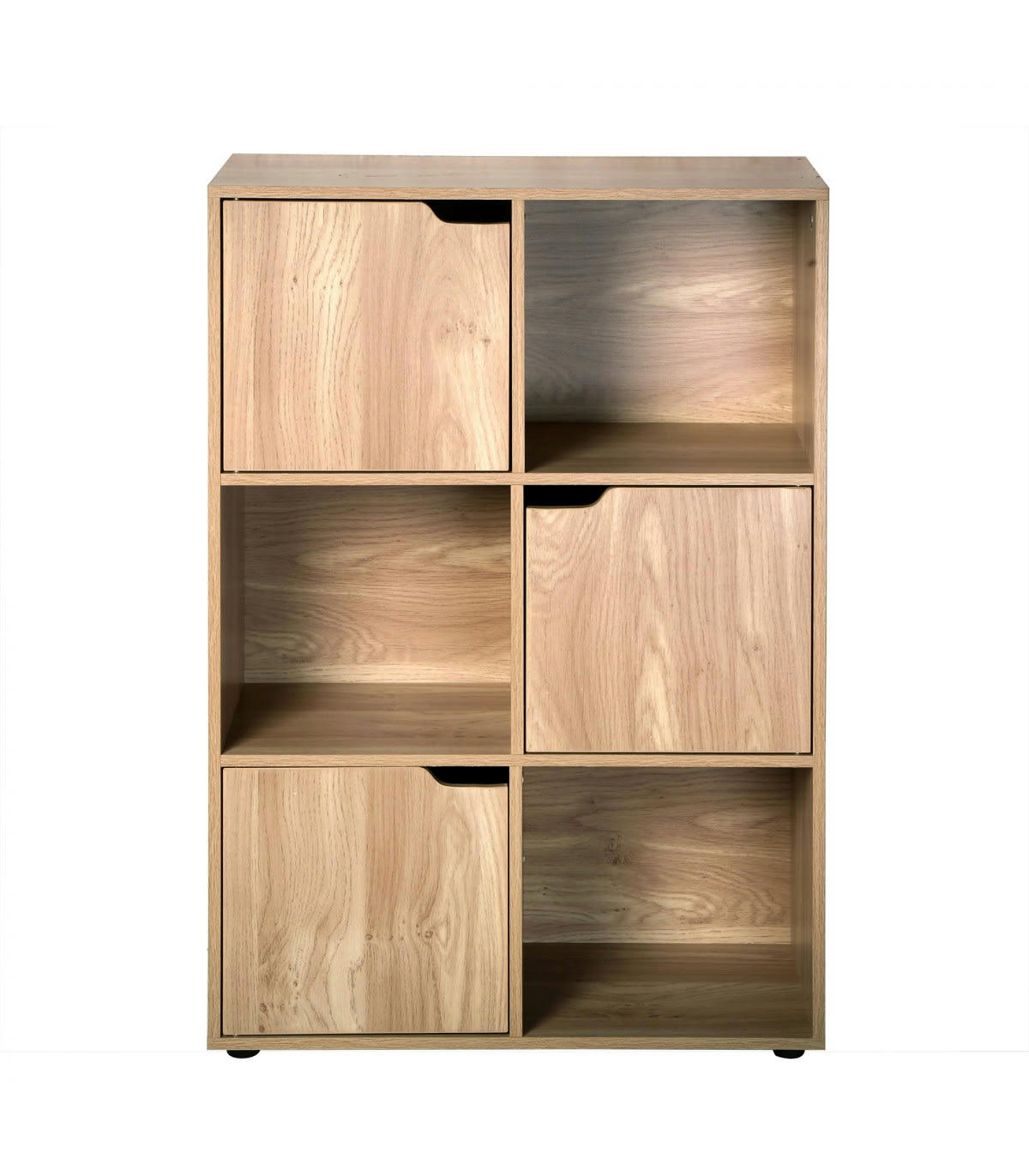 MODU - Meuble à 6 cases avec trois portes