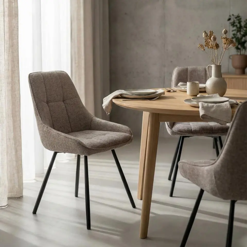 Calicosy - Stoelen (Set van 4) NORY 51,5x59x85,5 cm