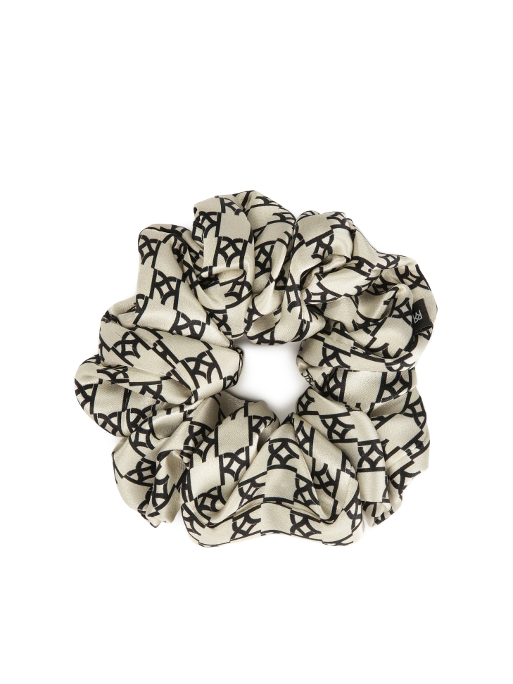 Silk satin hair scrunchie