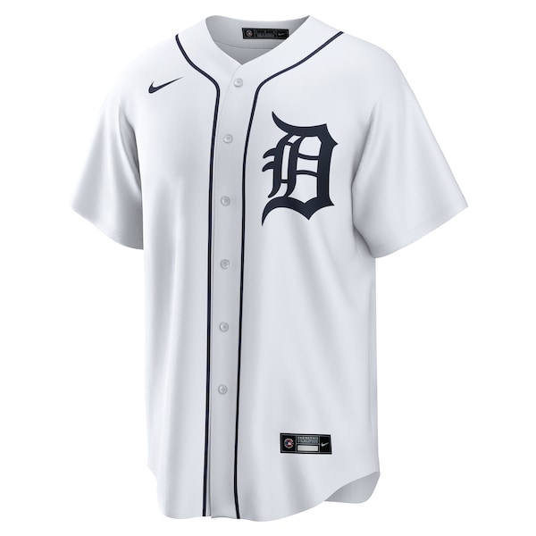 Detroit Tigers Nike #1 Groom Home Replica Jersey - White
