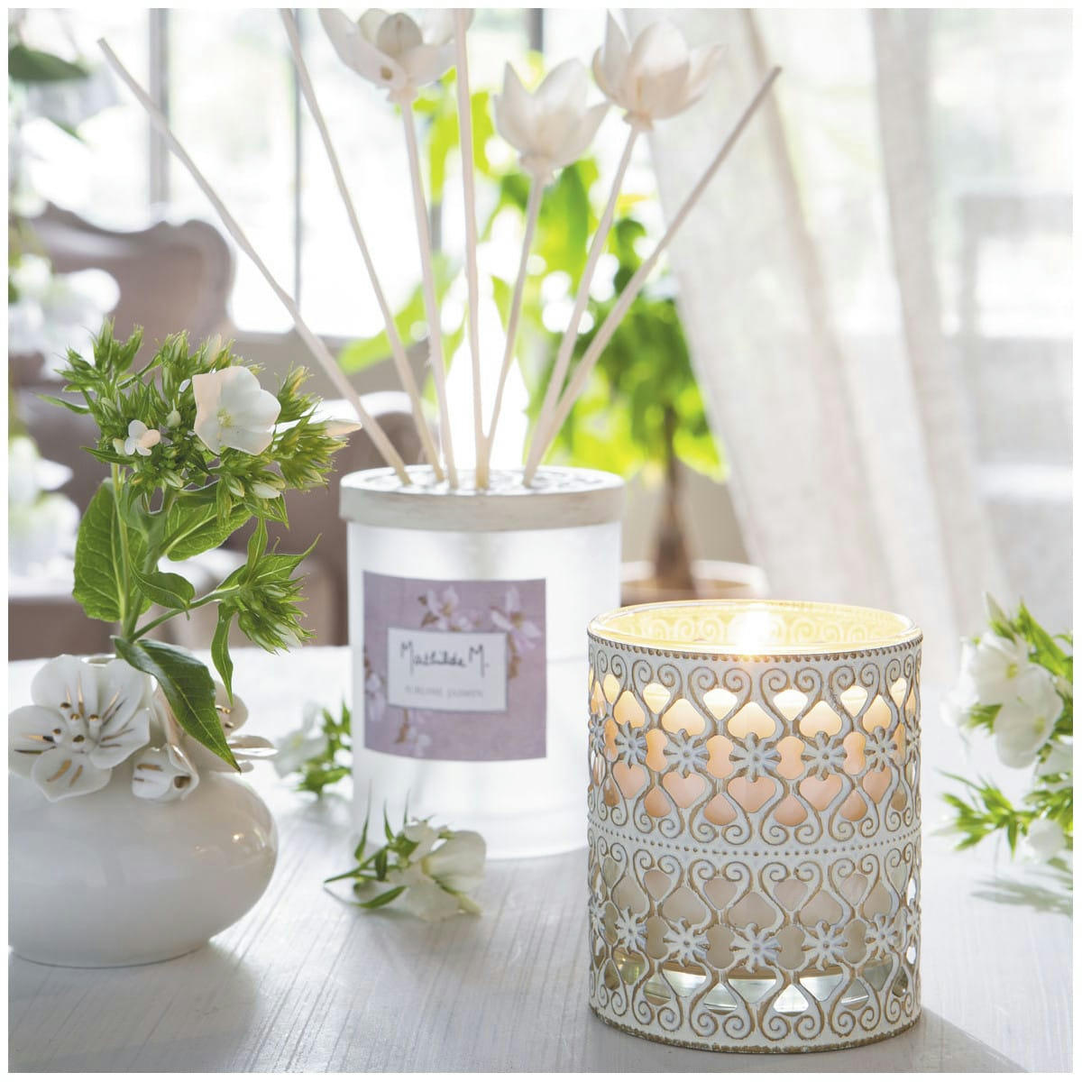 - Bougie parfumée 160 g - Sublime Jasmin