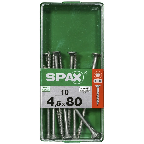 Universalschraube, T-STAR plus, 10 Stk., 4,5 x 80 mm