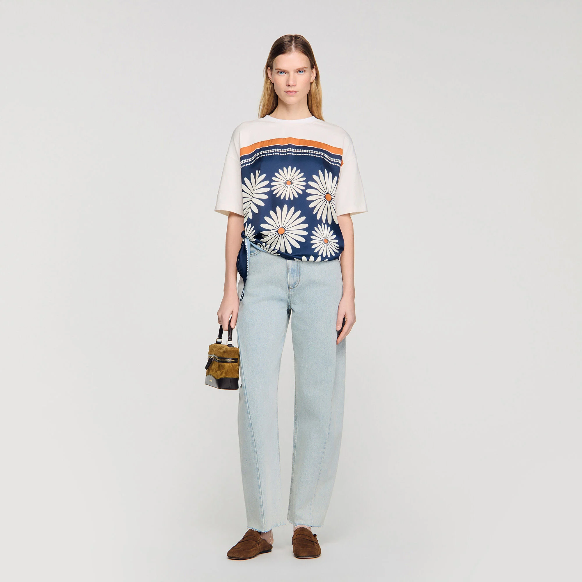 T-shirt foulard