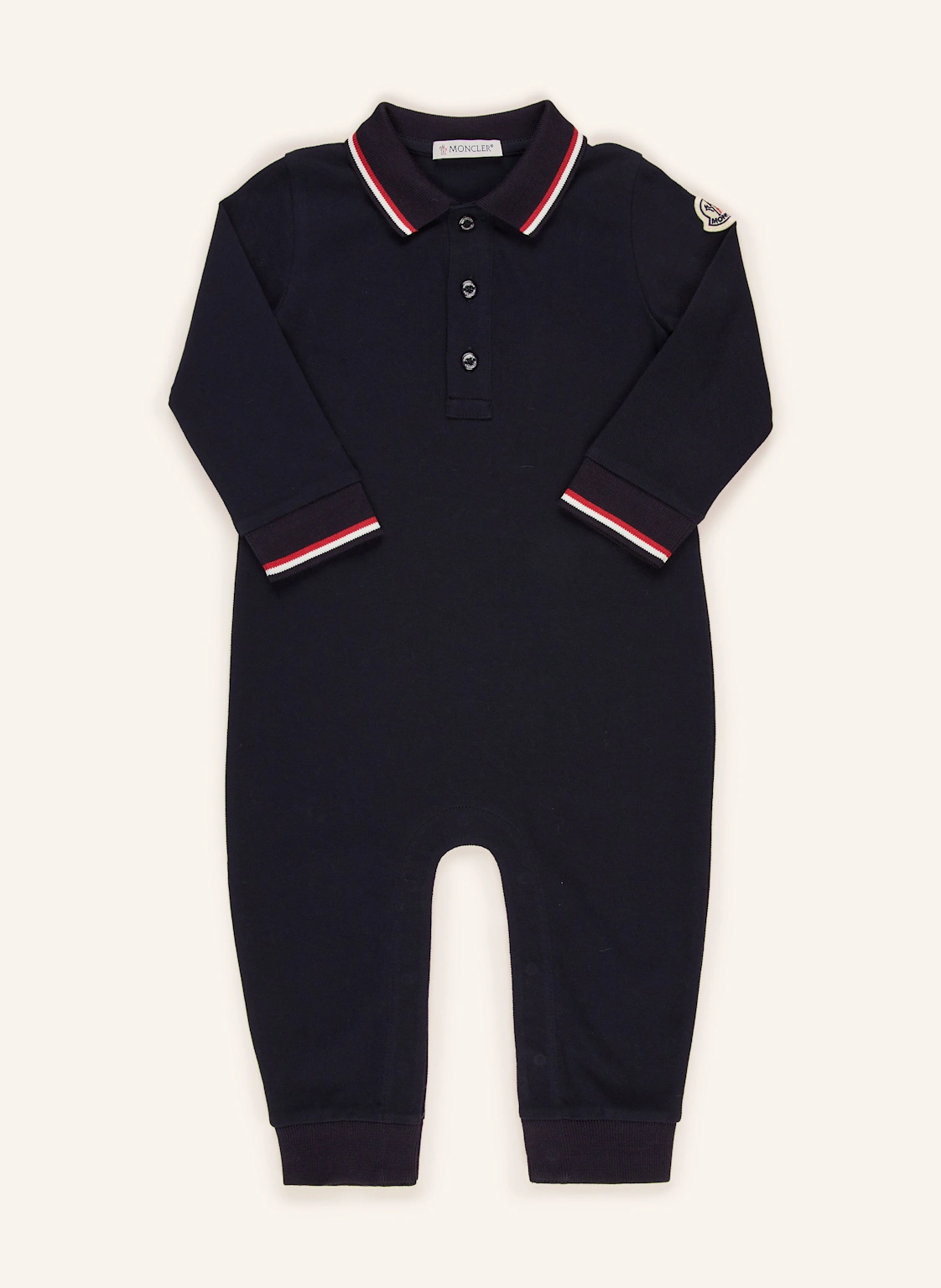 MONCLER enfant Piqué-Strampler