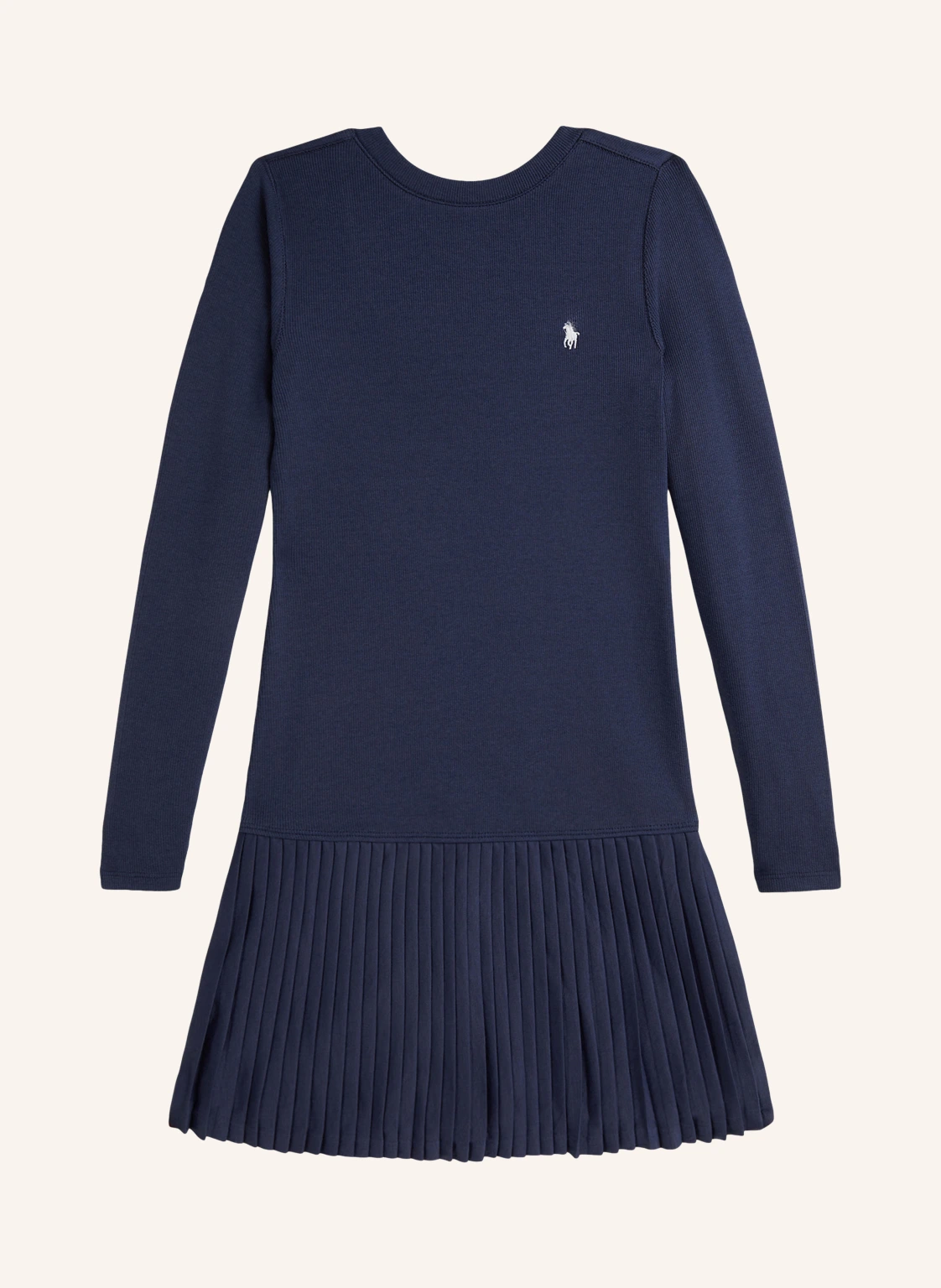 POLO RALPH LAUREN Kleid mit Plissees