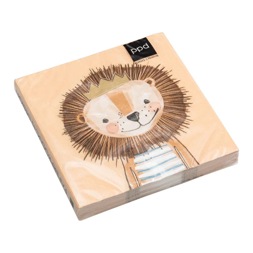 Papierserviette 20er-Set Leo