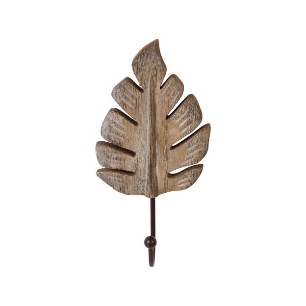 GANCHO DE PAREDE PAULOWNIA FOLHA