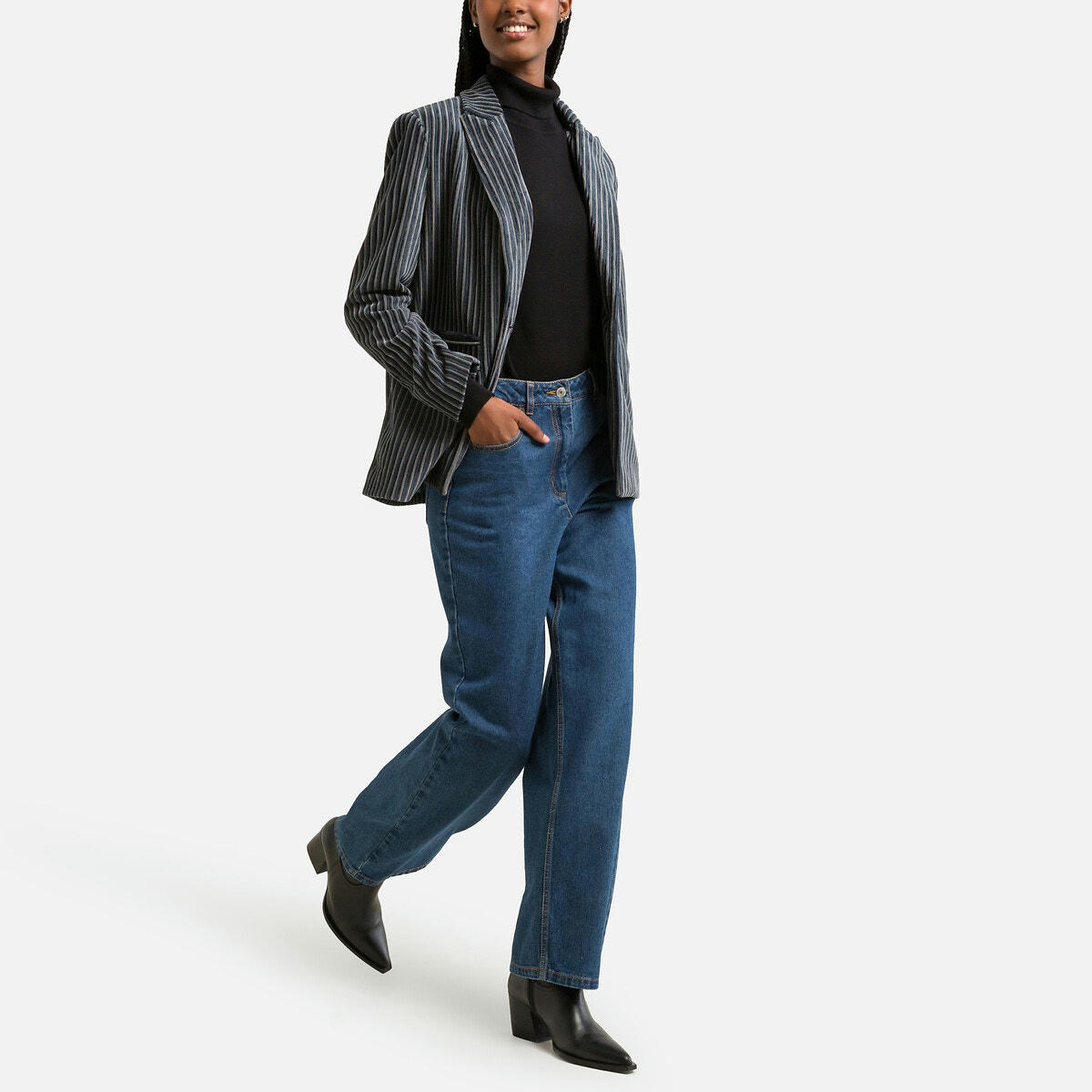 Veste blazer en velours