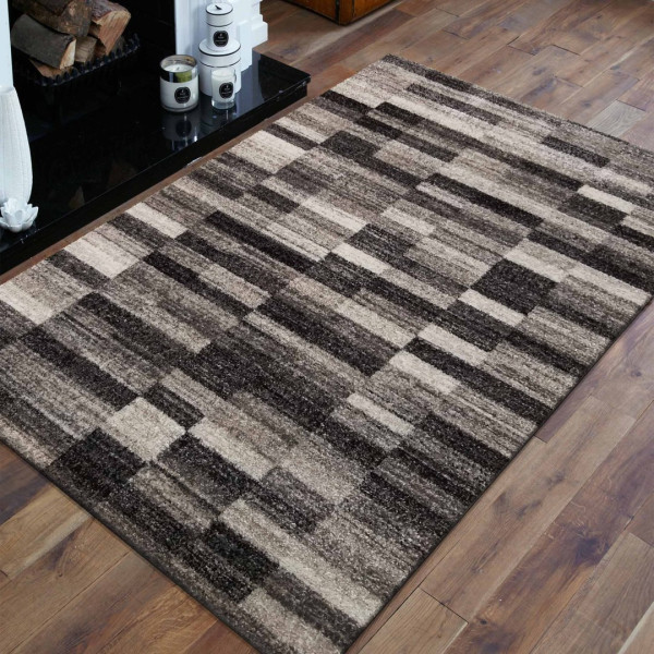 Dywan panamero 01 - kafelki 60 x 100 cm szary