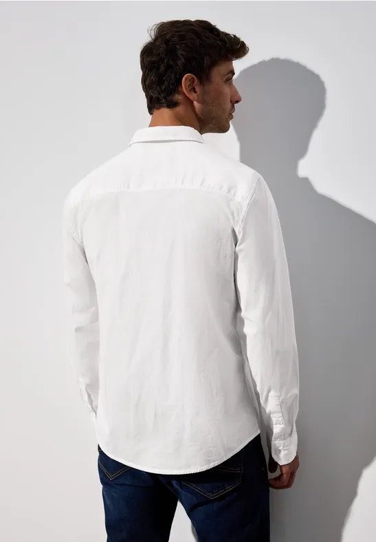 Popeline Stretch Hemd