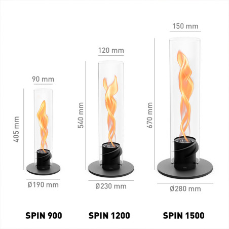 SPIN 1500 feu de table - Höfats