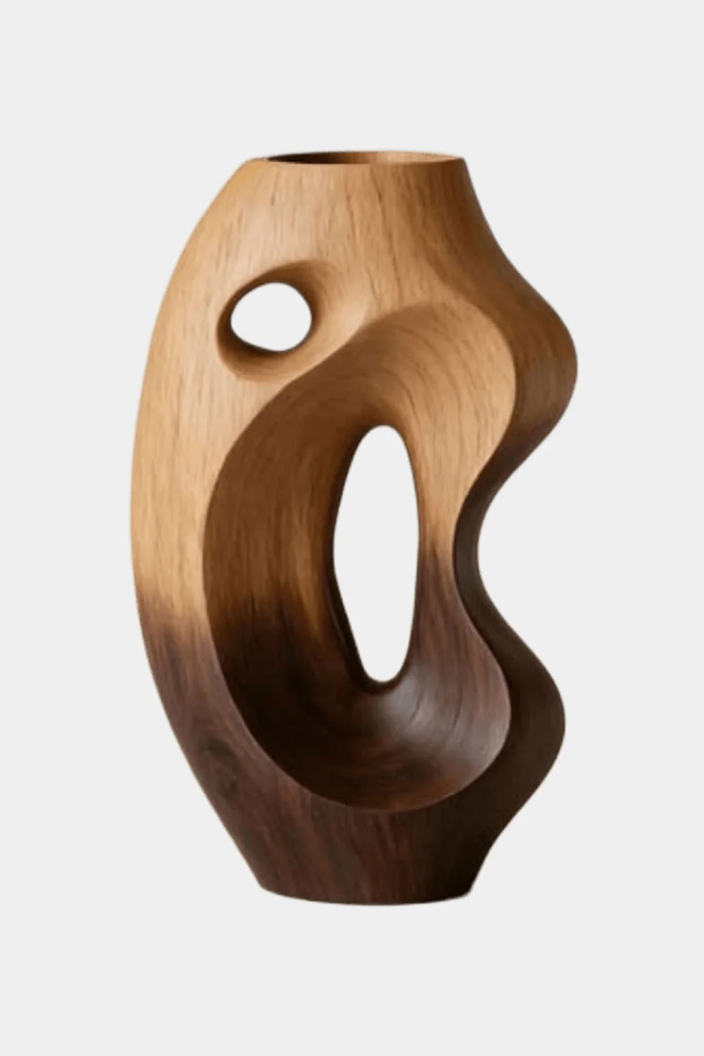 Vase Wood Sculpture #WG060