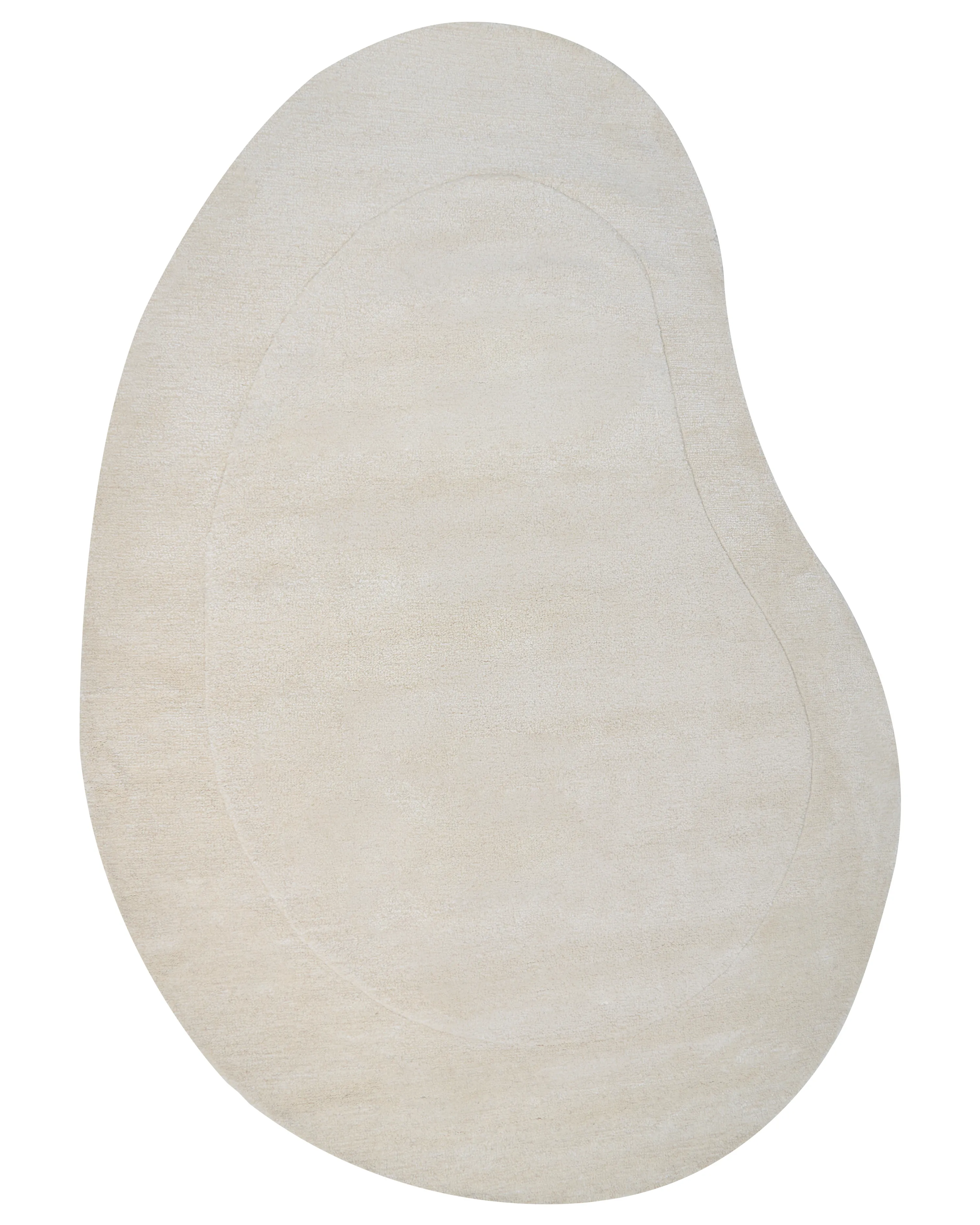 Rug MASSO Light Beige 160 x 230 cm Viscose