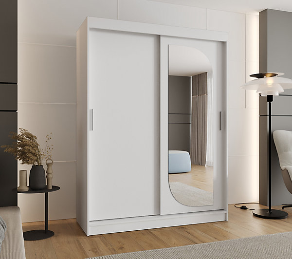 Armoire LUCY à portes coulissantes H. 200 x L. 150 x P. 62, 2 portes