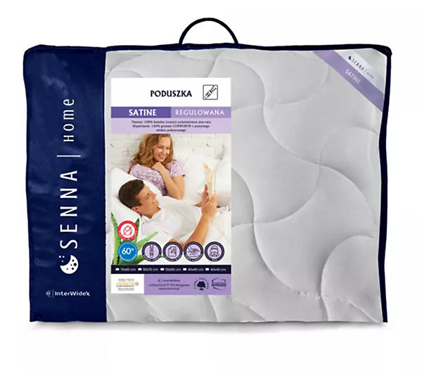 Oreiller réglable 70x80 SATINE Senna Home