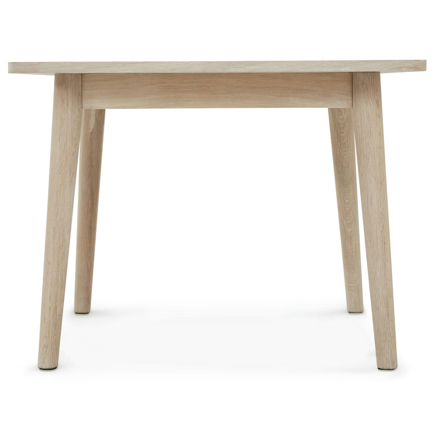 NYBORG - Table basse carrée en chêne massif clair