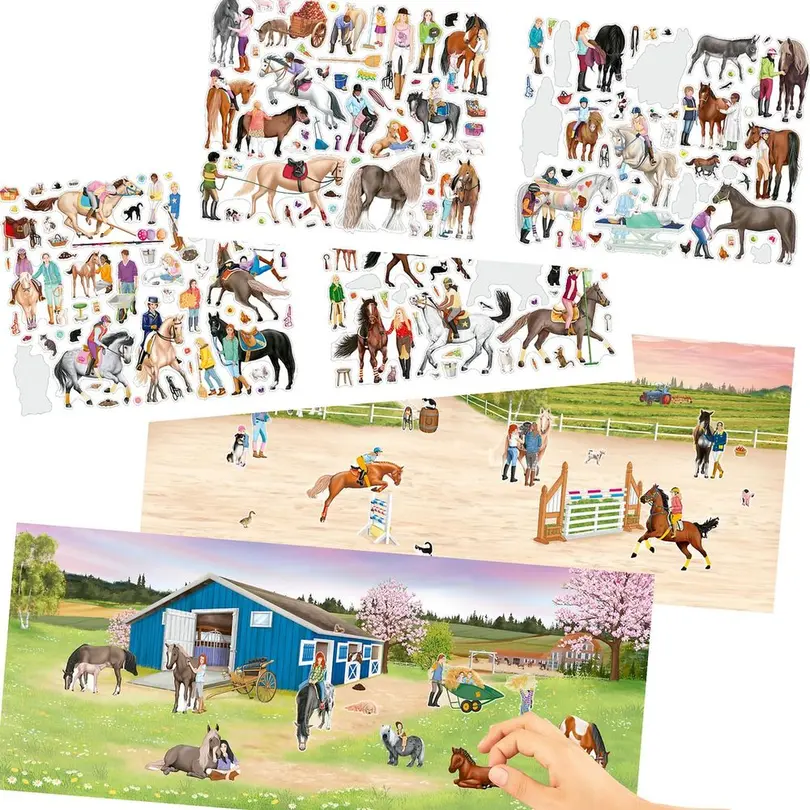Sticker Happy Horses