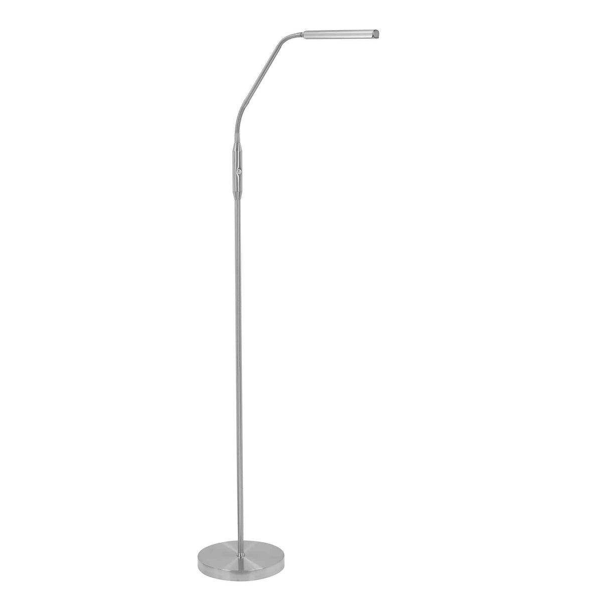 Highlight vloerlamp Murcia - 1 lichts - 35 x 145  cm - mat chroom