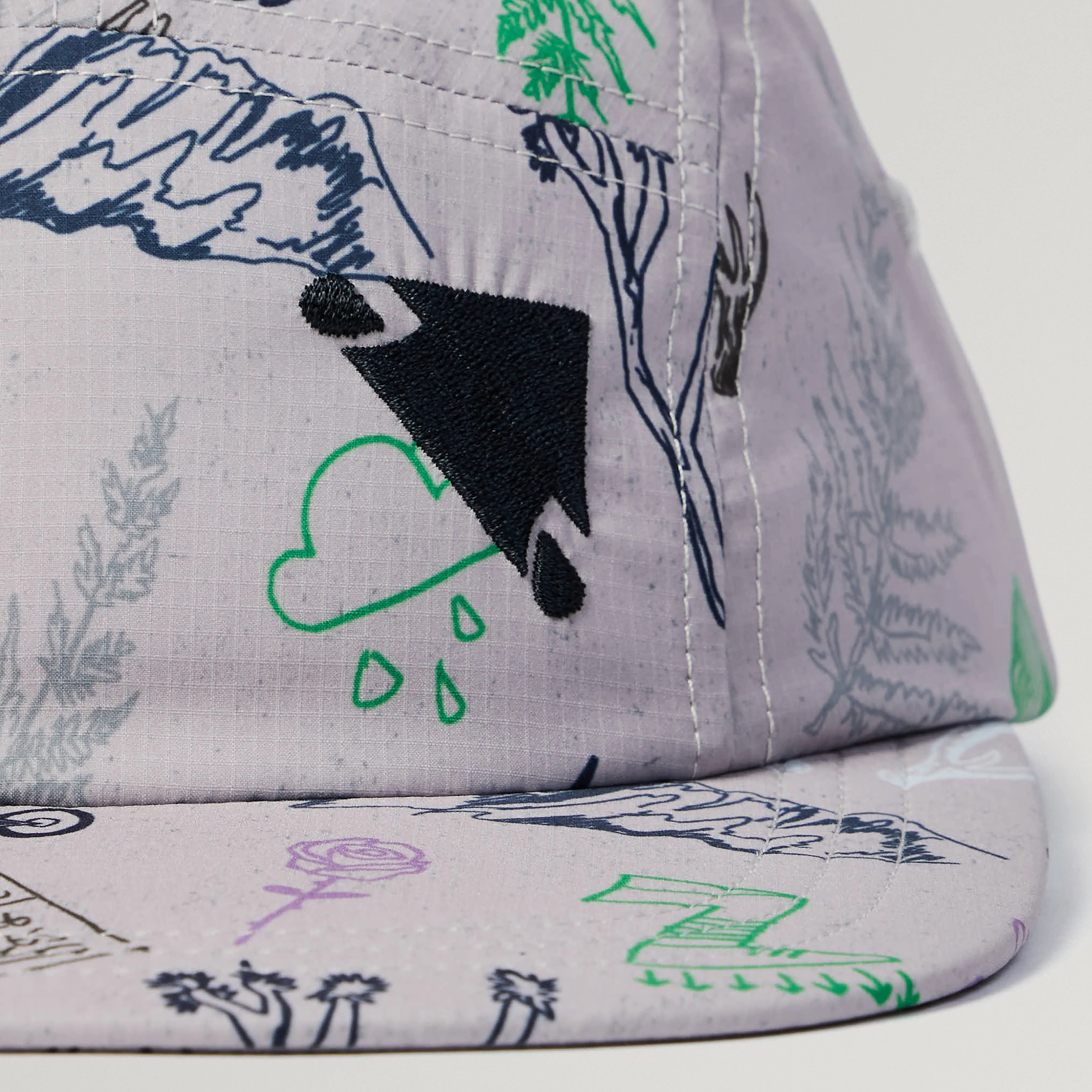 5-Panel Cap - Titanium