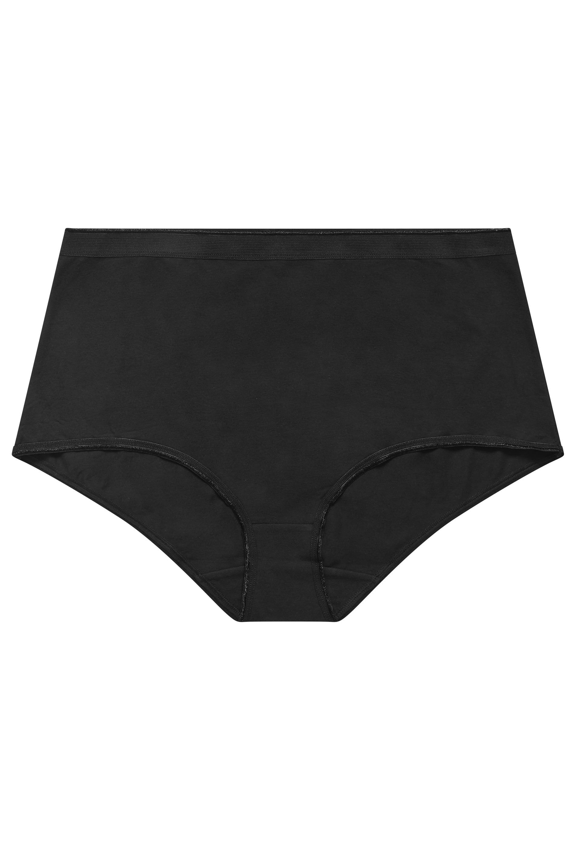 Yours 5 Pack Animal High Waisted Full Briefs