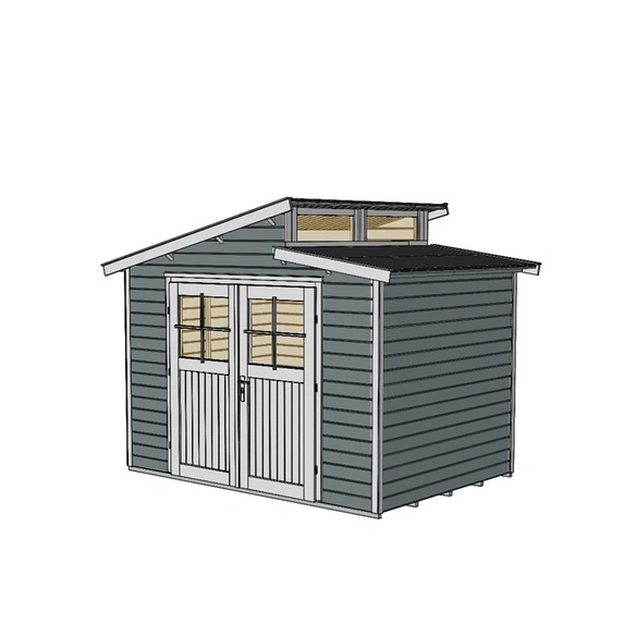Gartenhaus »226 Gr.3«, Holz, BxHxT: 327 x 252 x 209 cm (Außenmaße inkl. Dachüberstand)