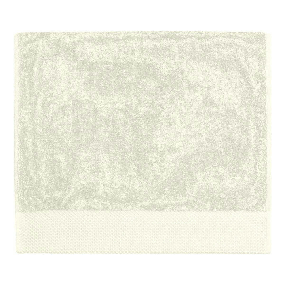 SENSOFT - 3 grandes serviettes d'invité zéro twist 560g ecru 40x60 cm