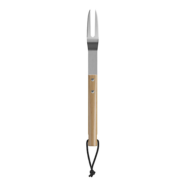 Fourchette manche en bois pour barbecue GoodHome