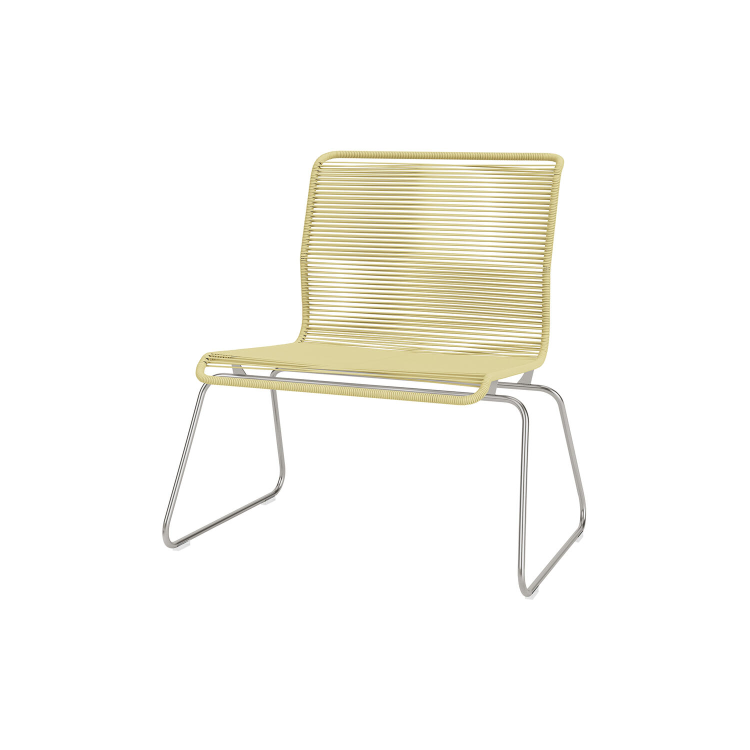 Panton One Lounge loungestol, vincent/steel