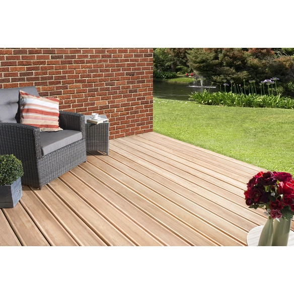 Terrassendiele, Breite: 14,5 cm, Stärke: 2,4 cm, 1 Stk.