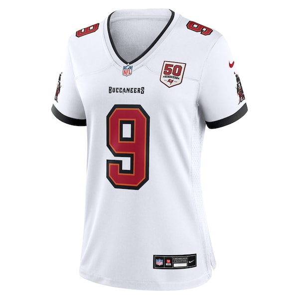 Emeka Egbuka Tampa Bay Buccaneers Nike Women's 50th Season White Game Jersey - White