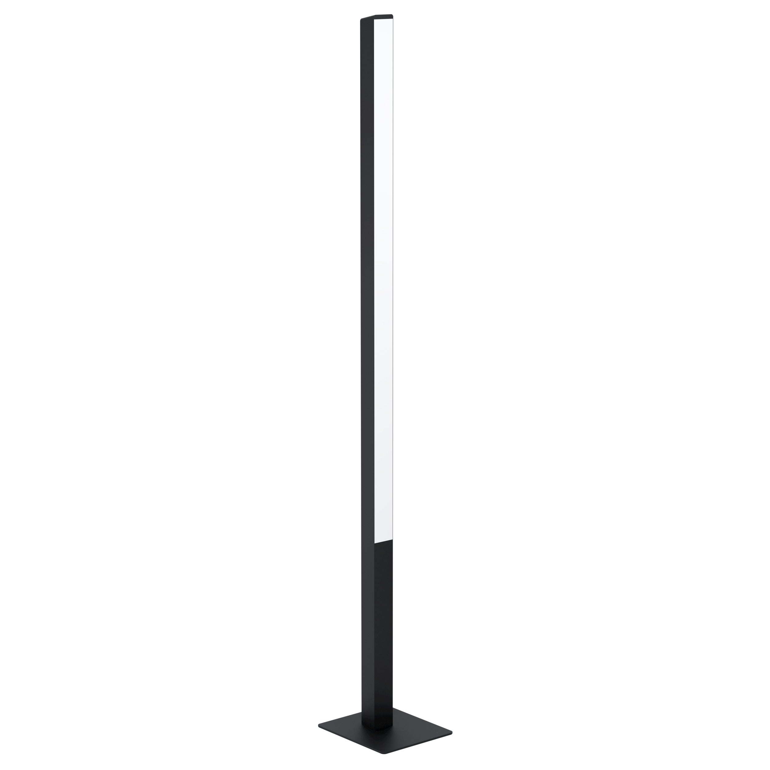 EGLO connect.z smart vloerlamp Simolaris-Z - 161,5 cm - zwart/wit