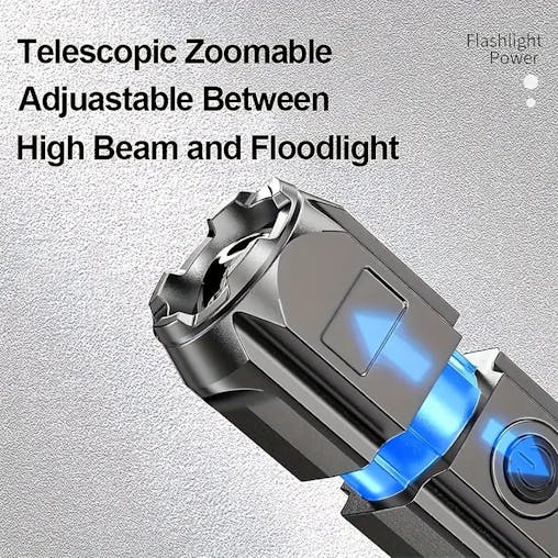 NNETM RangerPro 1000m Telescopic Zoomable Spotlight