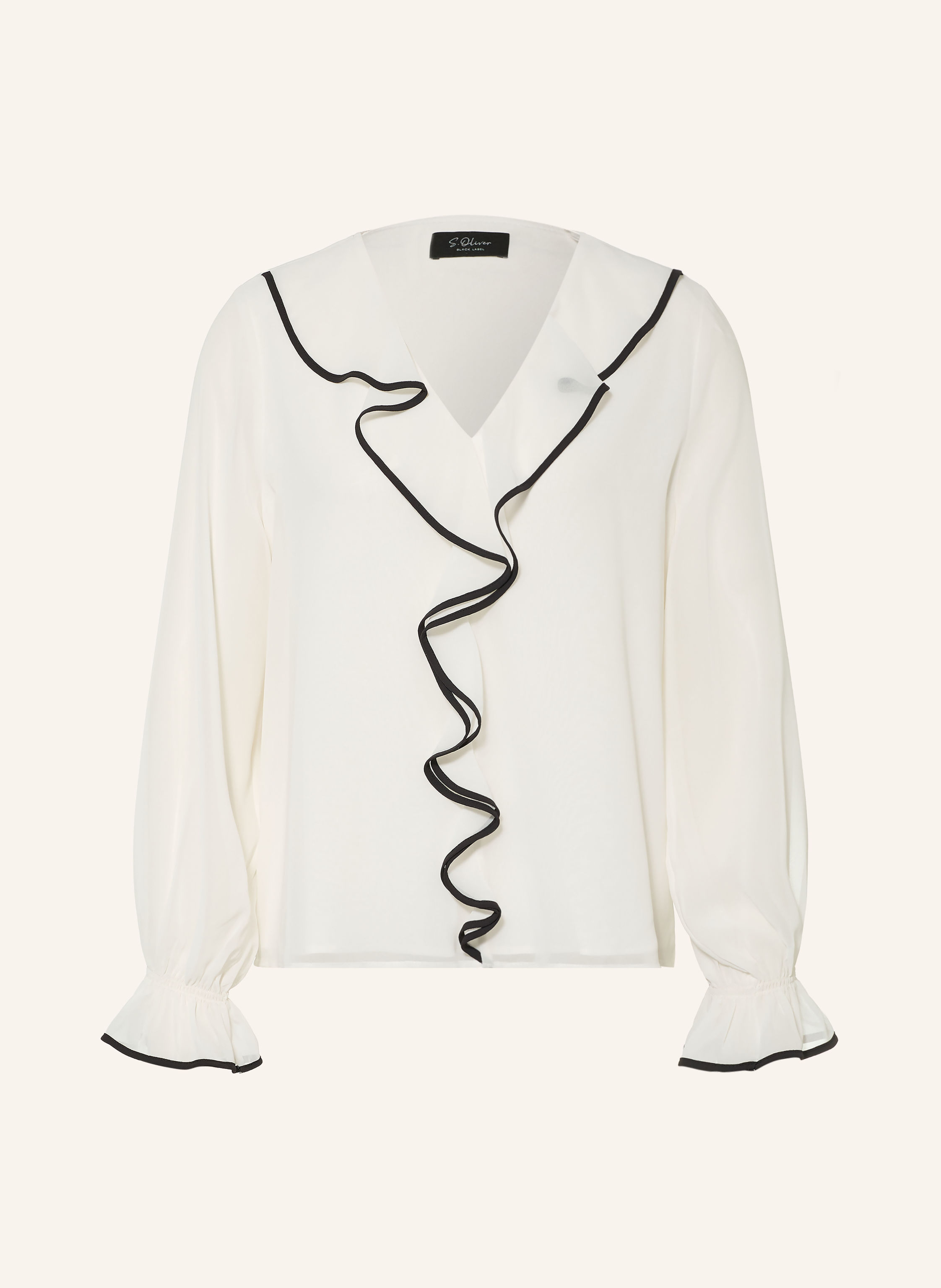 s.Oliver BLACK LABEL Blusenshirt mit Volants