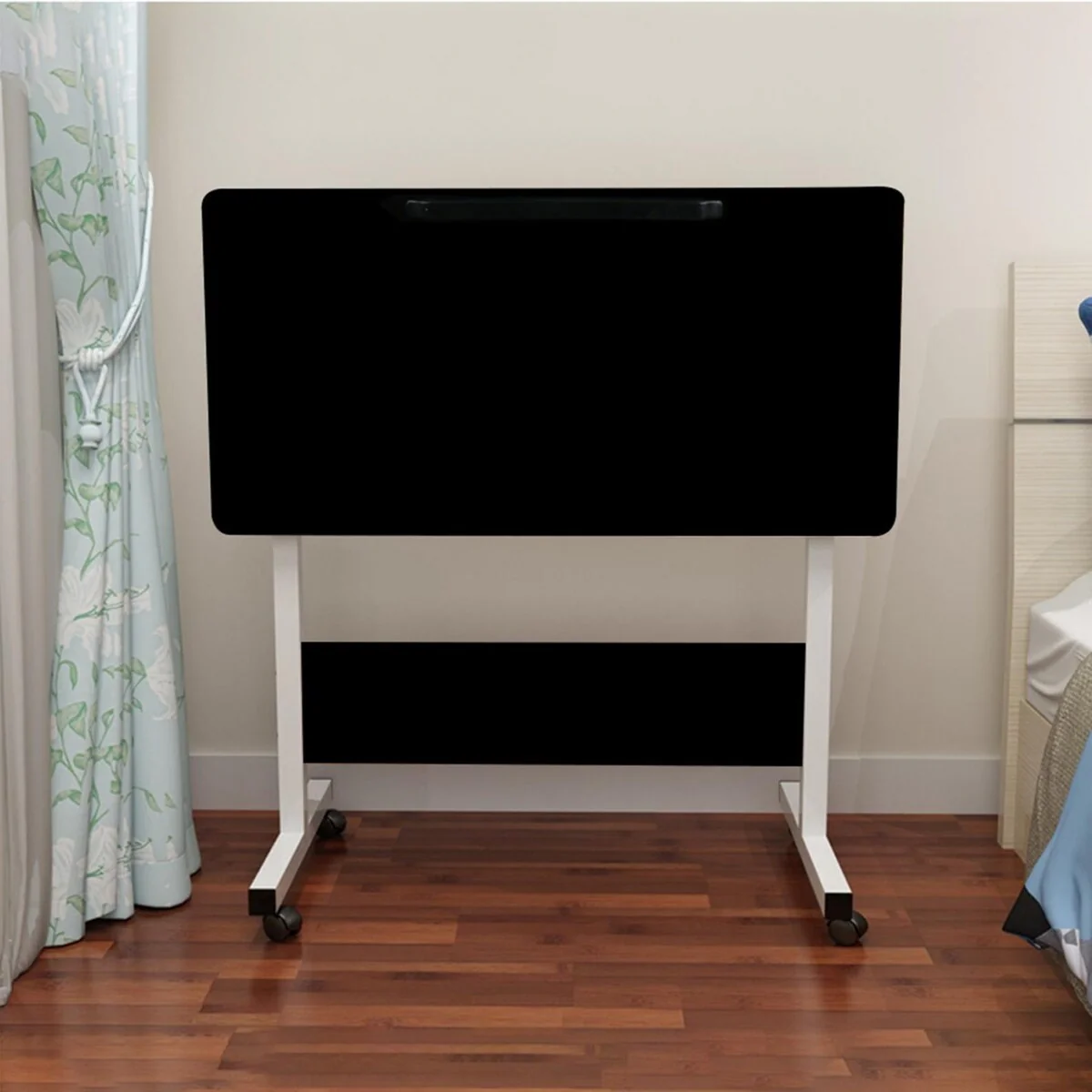 Household Can Be Lifted And Folded Folding Computer Desk 31.52 * 15.76in Black - N/A