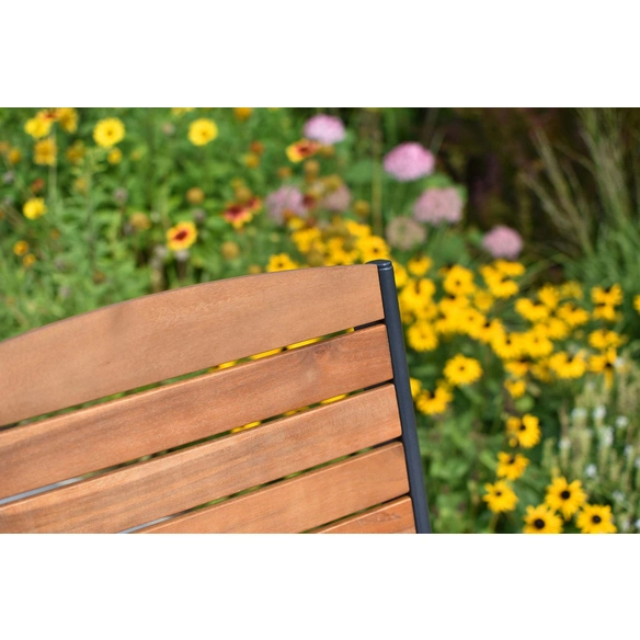 Gartensessel »Santorin«, BxHxT: 55 x 97 x 61 cm, graphit/natur