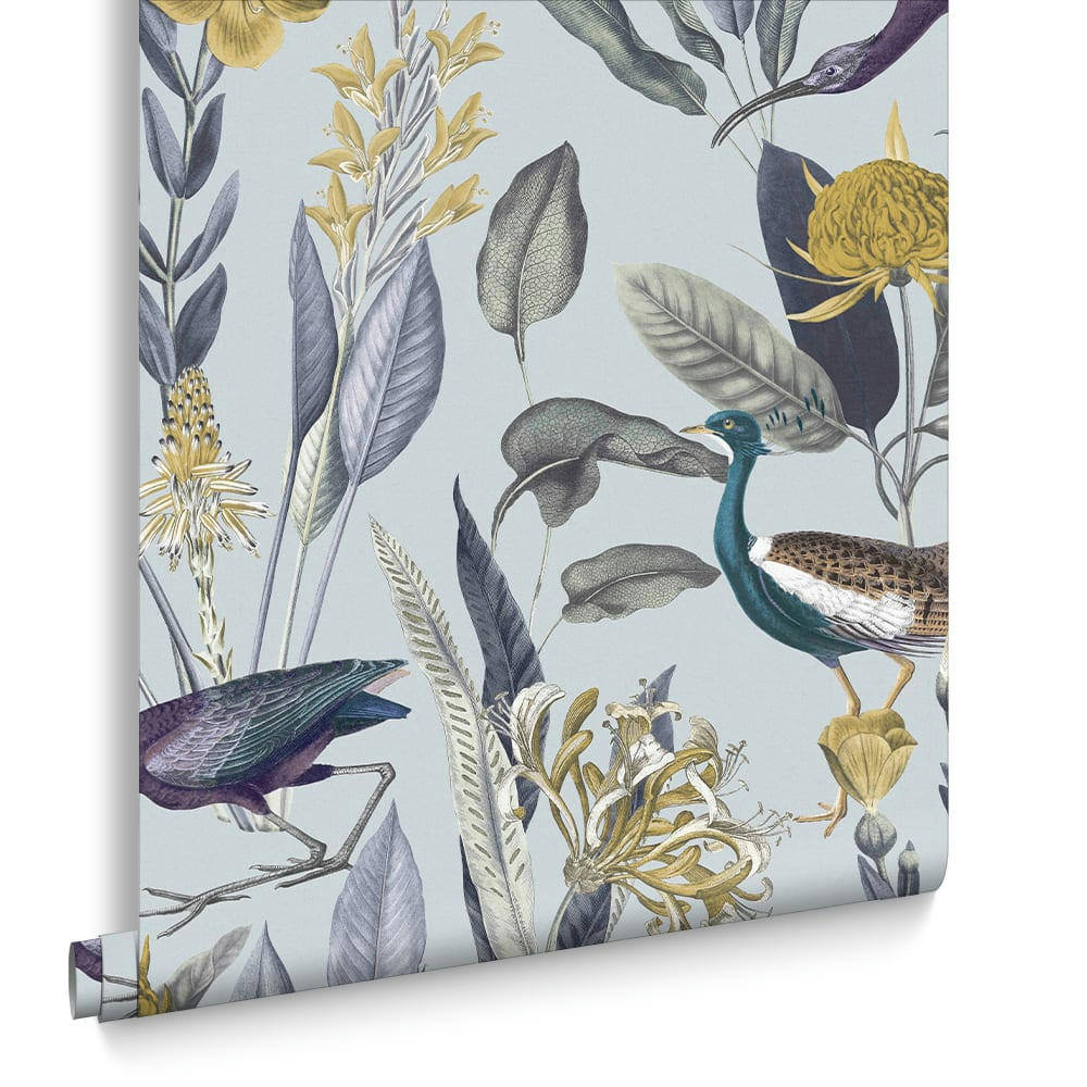 - papier peint glasshouse gris 1005x52cm