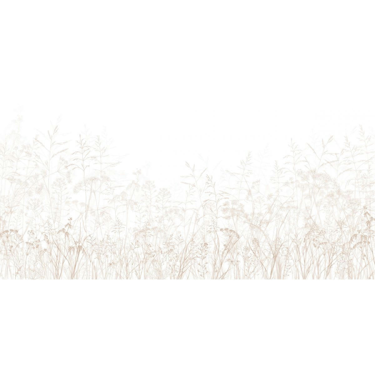 - Papier peint panoramique dans les champs 255 x 250 cm