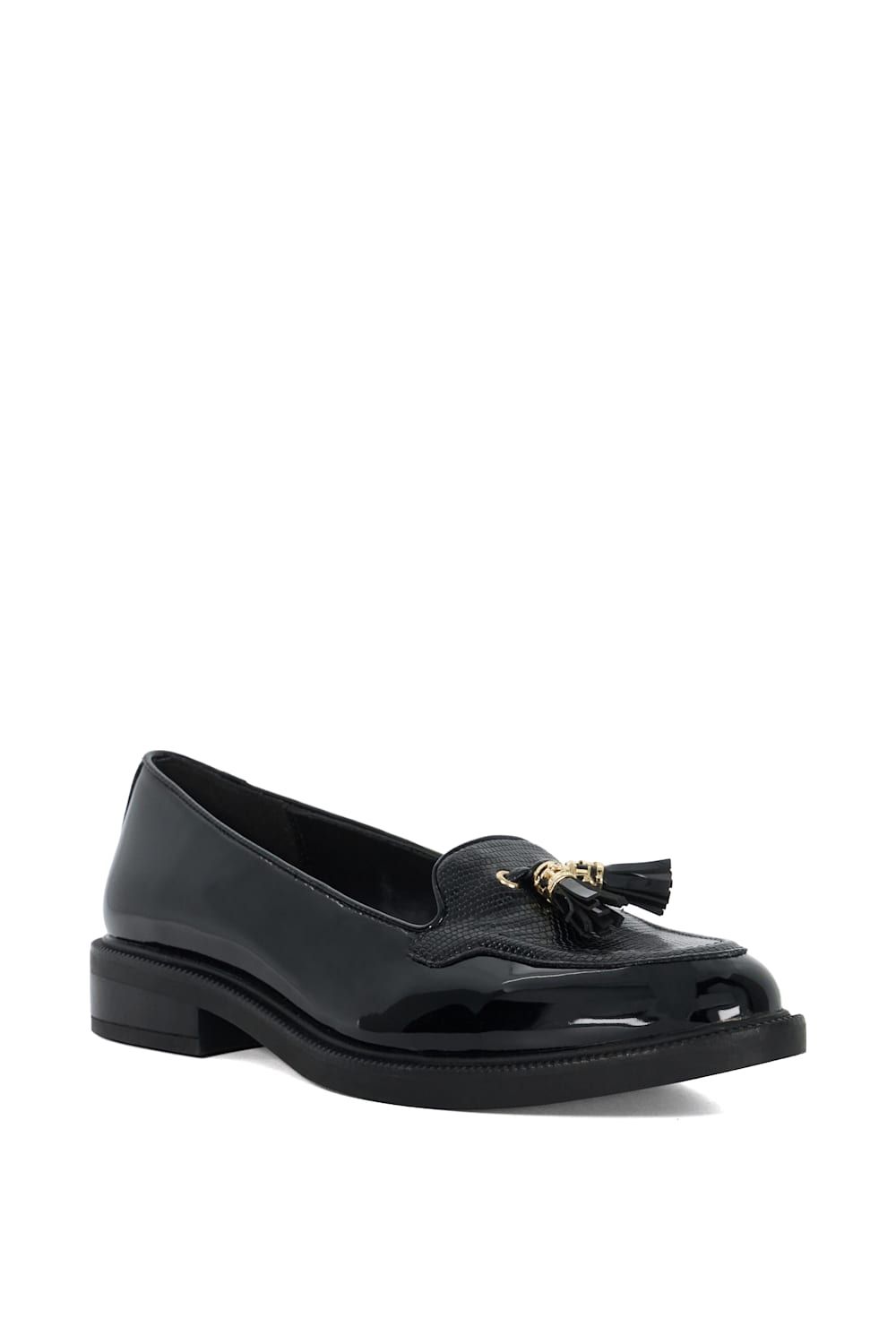 Dune London Wide Fit 'Grape' Loafers
