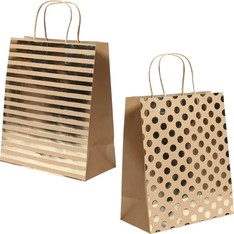 Geschenktüte 4er-Set Papiertüten