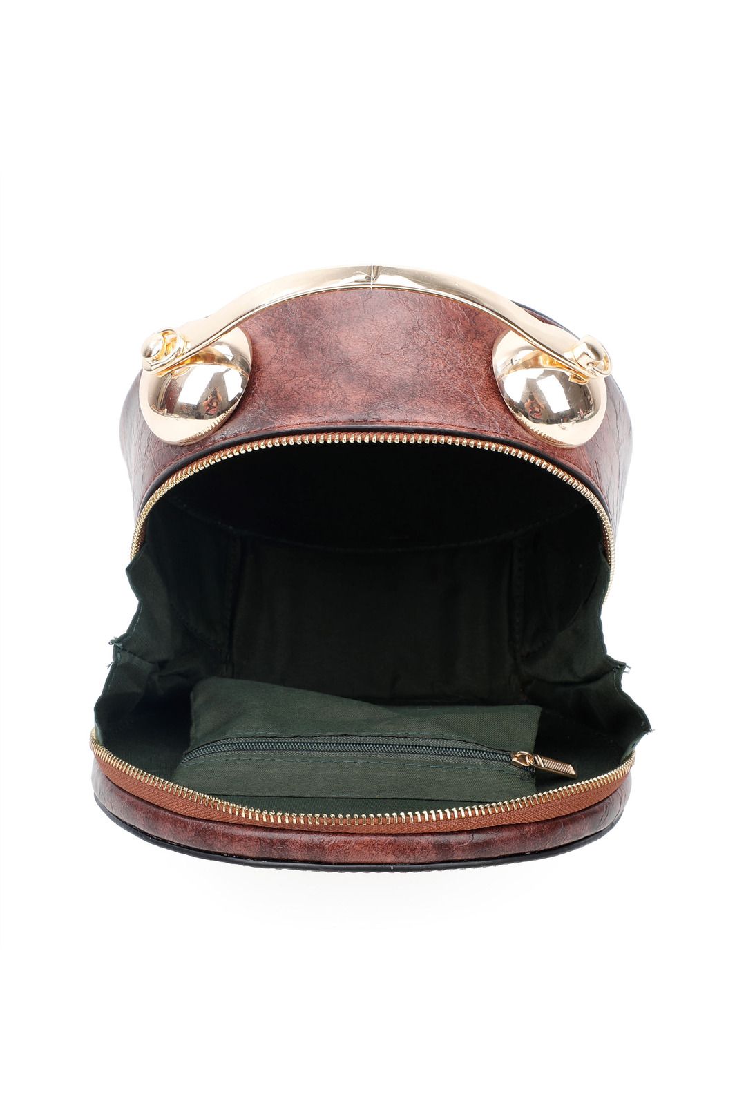 Fontanella Fashion Clock Shaped Gothic Unique Design Handbag