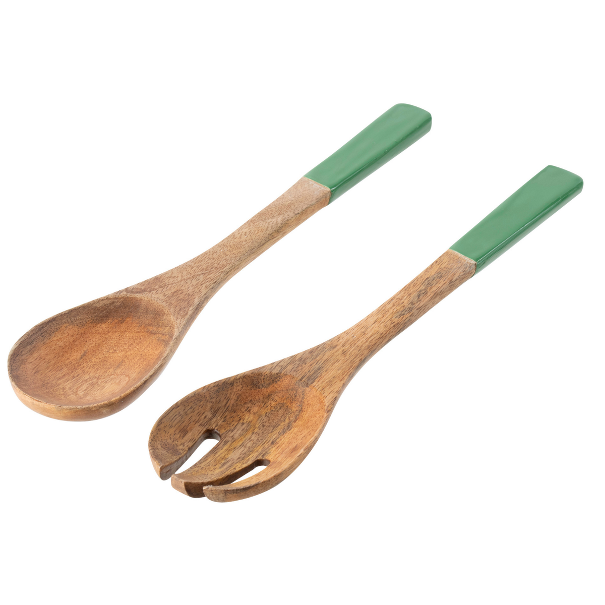 J-Line slabestek - hout - groen/naturel