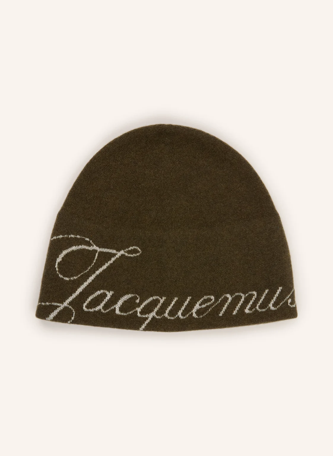 JACQUEMUS Mütze LE BONNET ATELIER mit Merinowolle