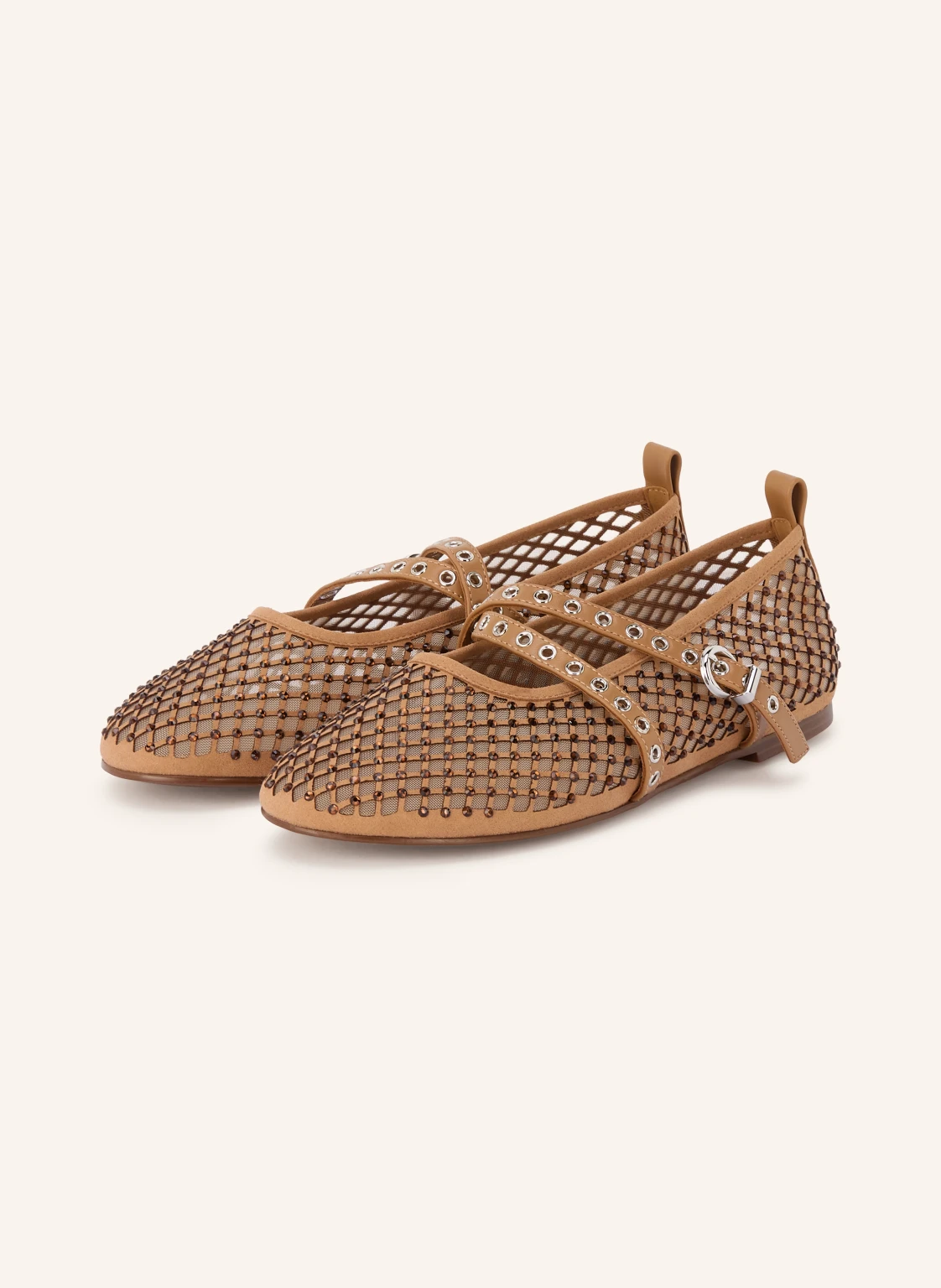 Toral Mary-Jane-Ballerinas VILMA mit Schmucksteinen