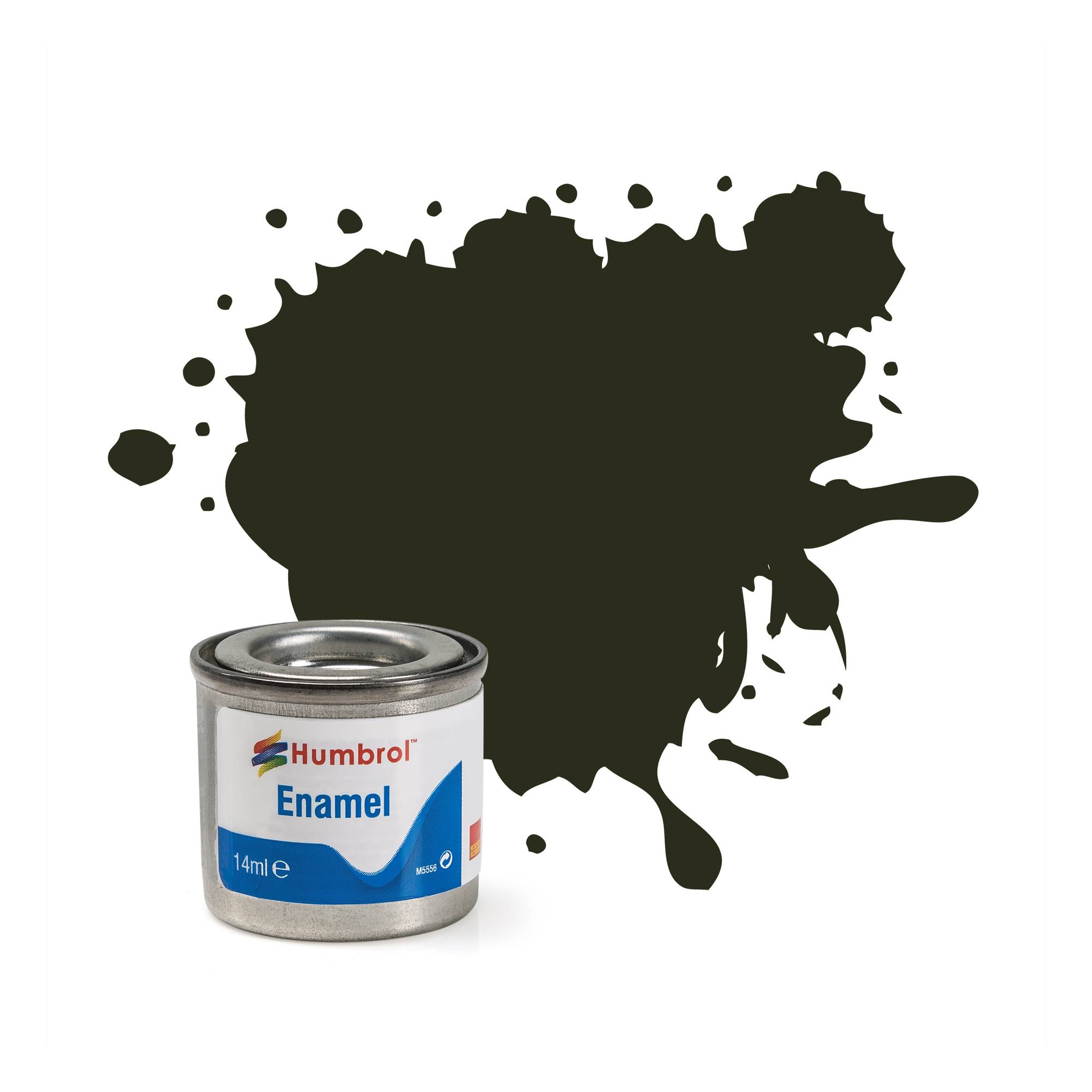 Humbrol 53 Gunmetal Enamel Metallic Paint 14ml