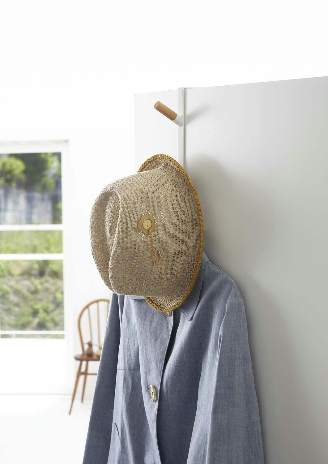 - Porte manteau spécial porte door blanc