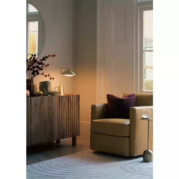 Habitat Martini Side Table - Gold