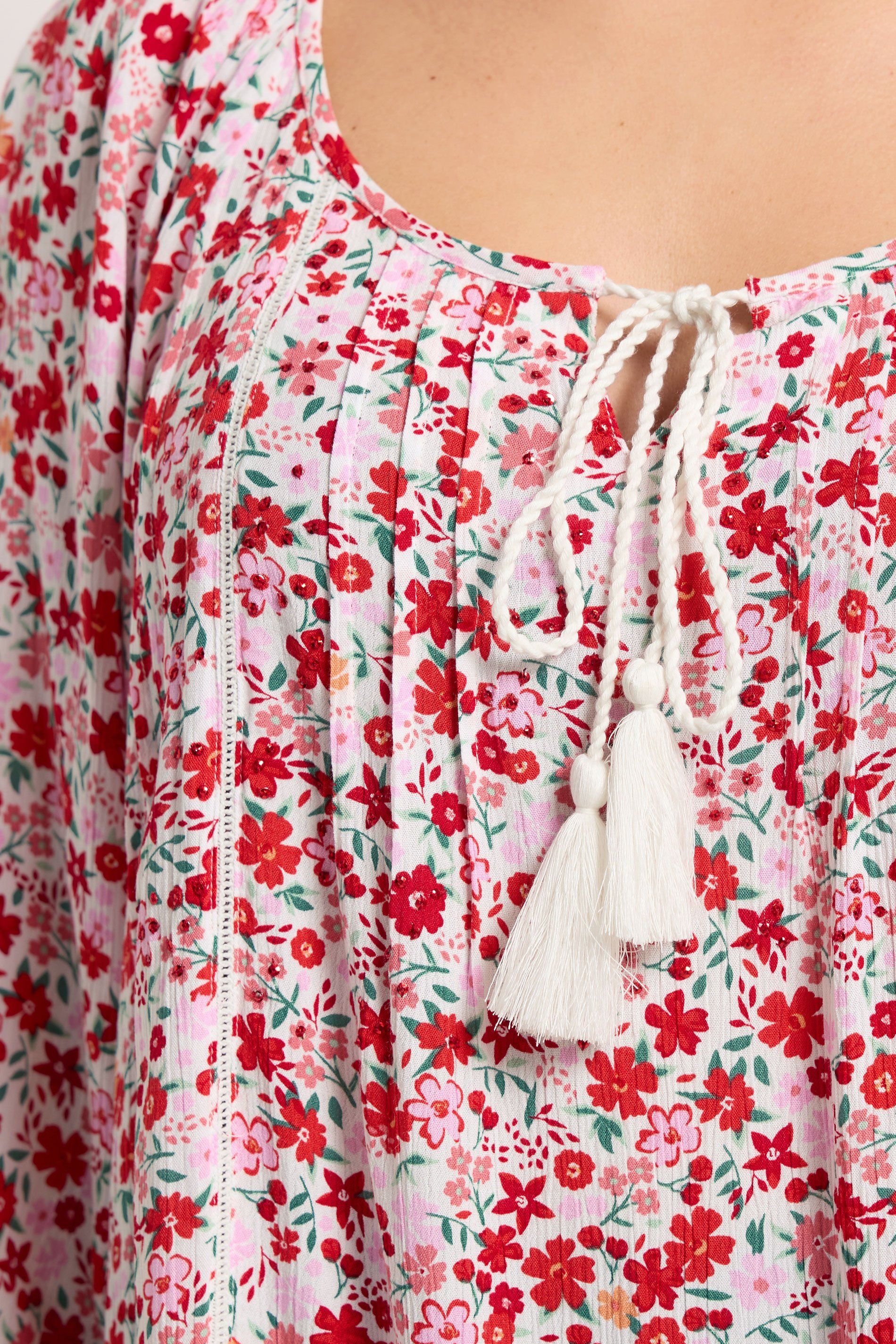 Yours Ditsy Floral Blouse