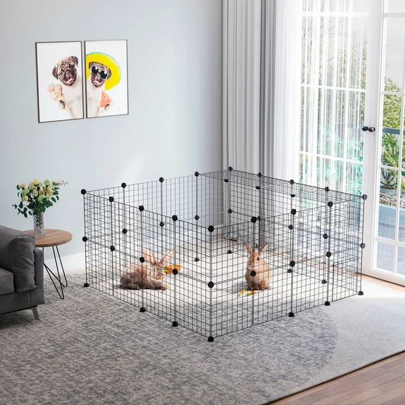 Laufgitter, BxHxT: 73 x 73 x 146 cm, Metall/ABS